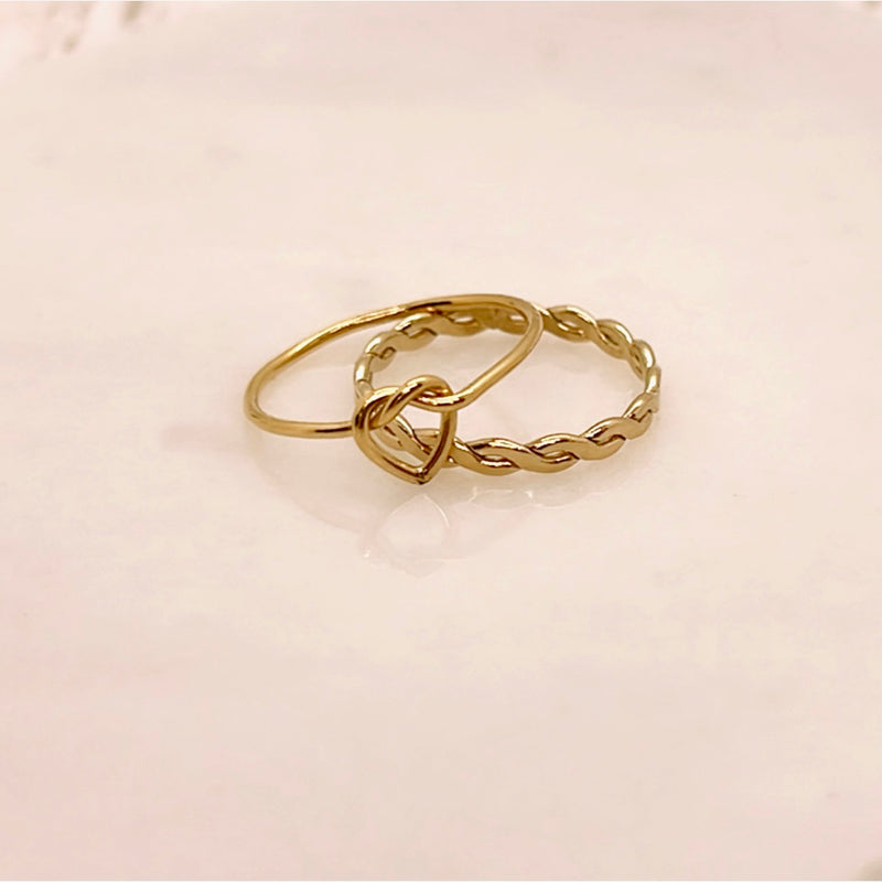 The Heart Knot Ring
